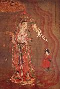 Guanyin as-guide of the souls, from Dunhuna unknow artist